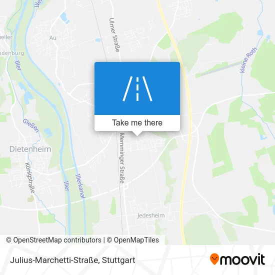 Карта Julius-Marchetti-Straße