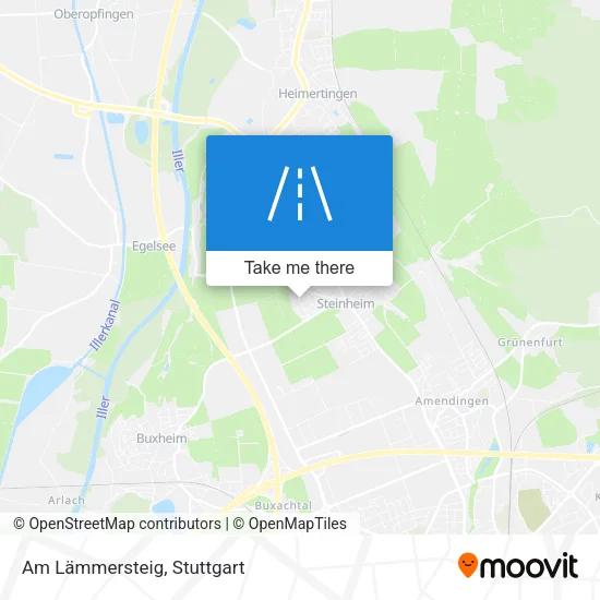 Карта Am Lämmersteig