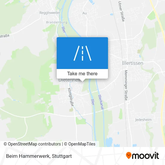 Карта Beim Hammerwerk