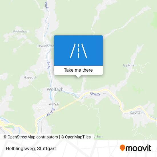 Карта Helblingsweg