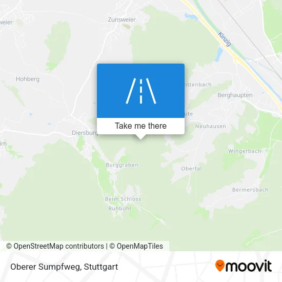 Карта Oberer Sumpfweg