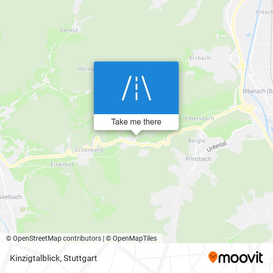 Kinzigtalblick map