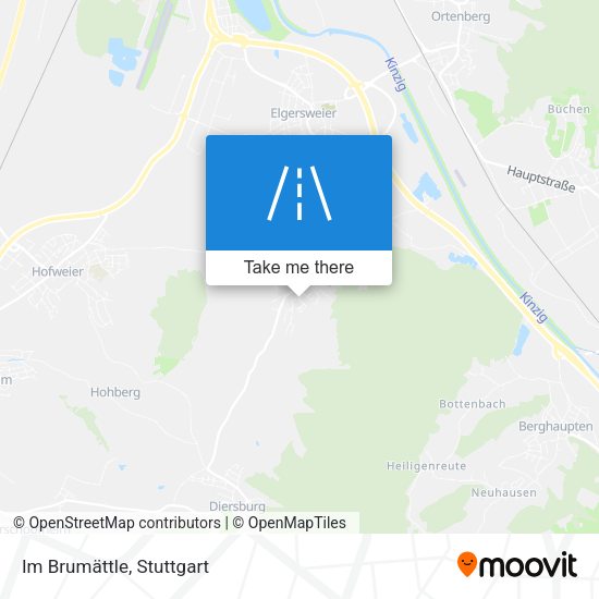 Карта Im Brumättle