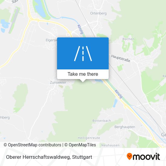 Oberer Herrschaftswaldweg map