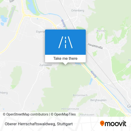 Карта Oberer Herrschaftswaldweg