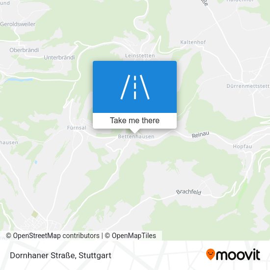 Dornhaner Straße map