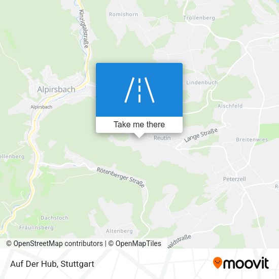 Карта Auf Der Hub