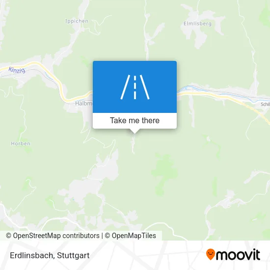 Карта Erdlinsbach