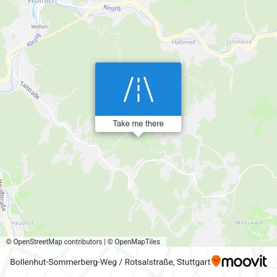 Bollenhut-Sommerberg-Weg / Rotsalstraße map