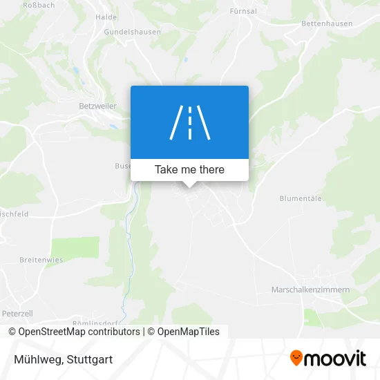 Карта Mühlweg