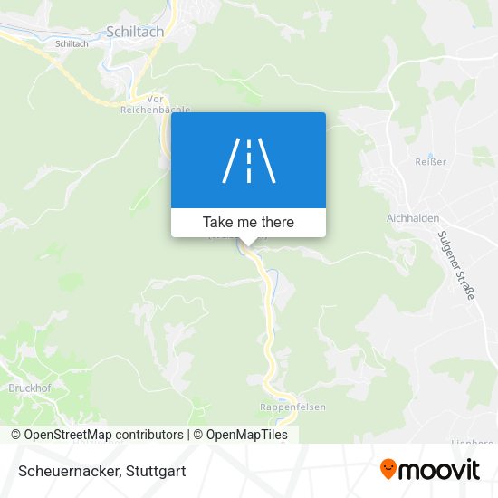 Карта Scheuernacker