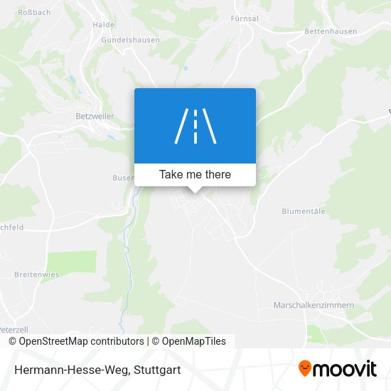 Карта Hermann-Hesse-Weg