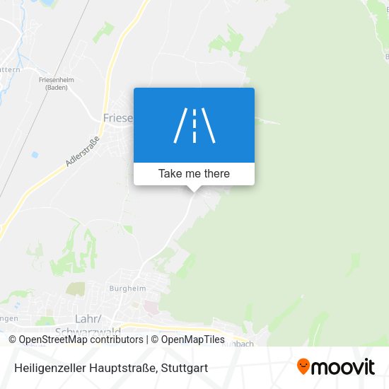 Heiligenzeller Hauptstraße map