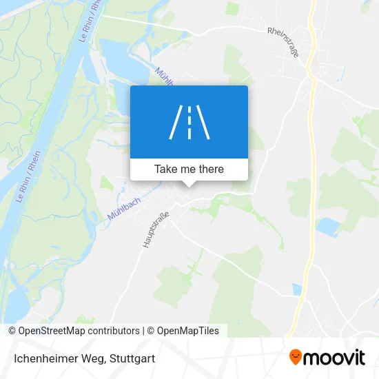 Карта Ichenheimer Weg
