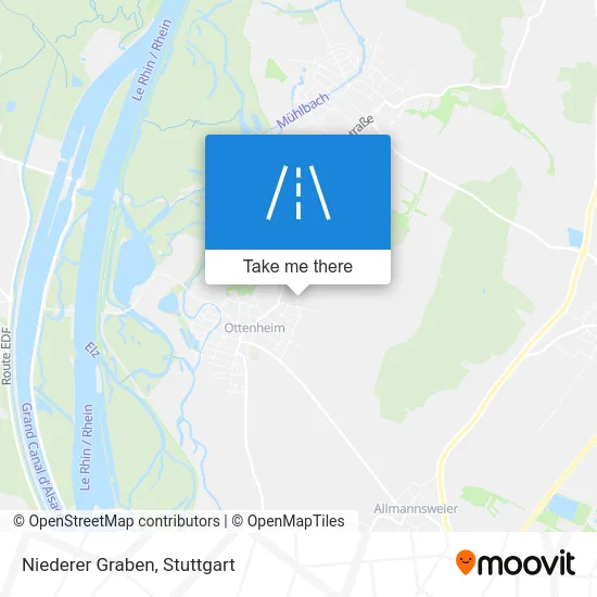 Карта Niederer Graben