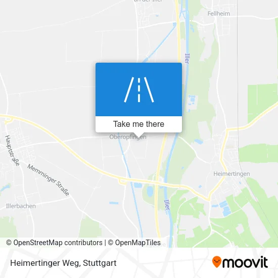 Карта Heimertinger Weg