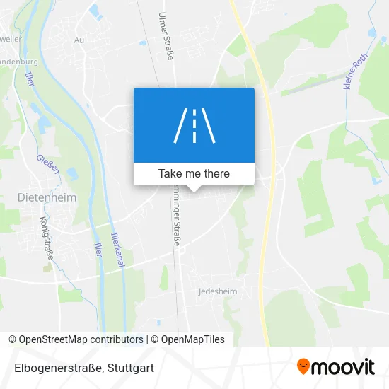 Карта Elbogenerstraße