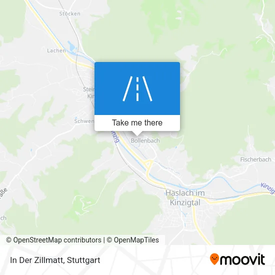 Карта In Der Zillmatt