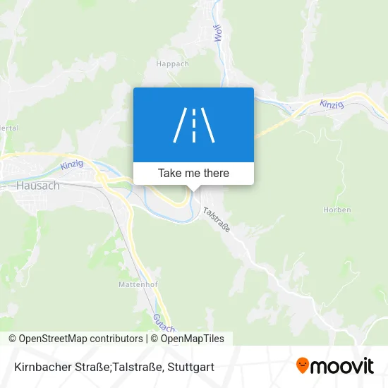 Kirnbacher Straße;Talstraße map