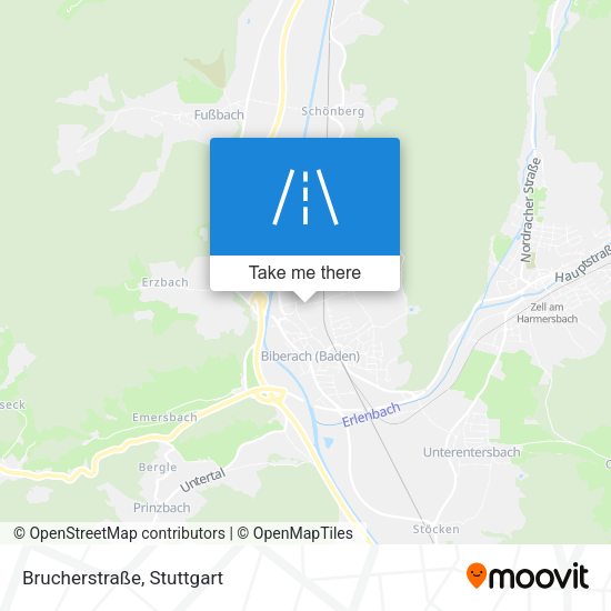 Brucherstraße map