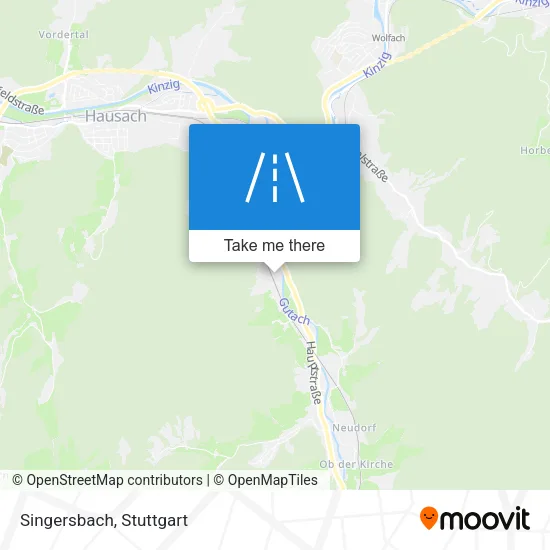 Карта Singersbach