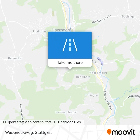 Карта Waseneckweg