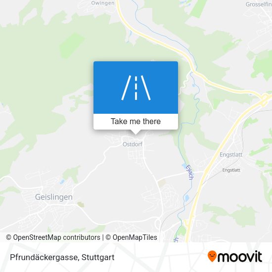 Pfrundäckergasse map