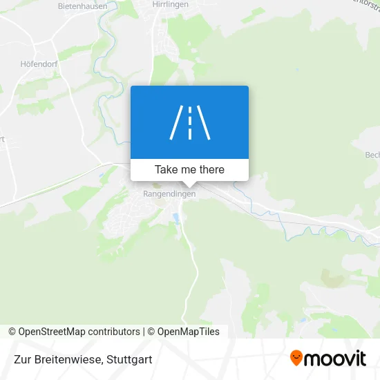 Карта Zur Breitenwiese