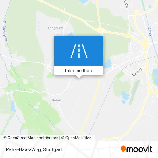 Карта Pater-Haas-Weg