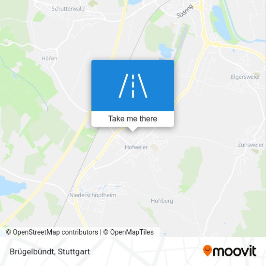 Brügelbündt map