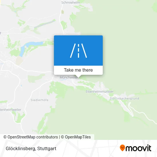Карта Glöcklinsberg