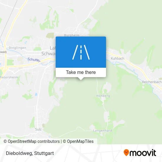 Карта Dieboldweg