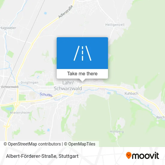 Карта Albert-Förderer-Straße