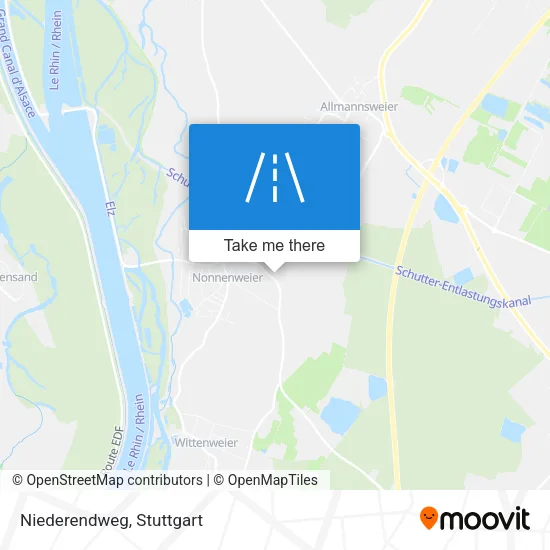 Карта Niederendweg