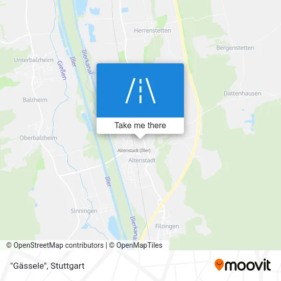 "Gässele" map