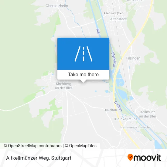Карта Altkellmünzer Weg