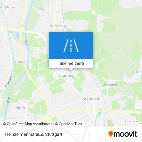 Карта Heinzelmannstraße