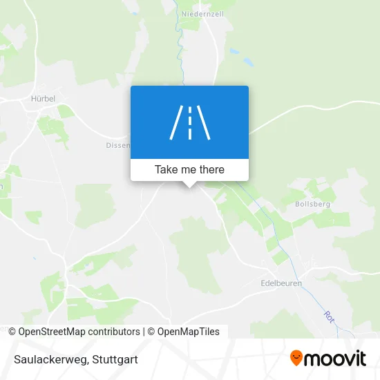 Карта Saulackerweg
