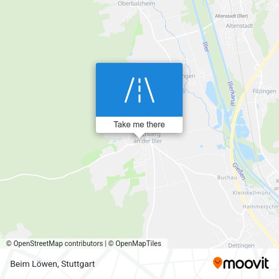 Карта Beim Löwen