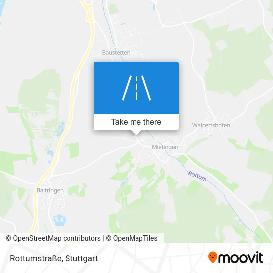 Карта Rottumstraße