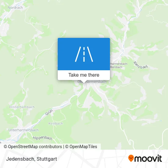 Карта Jedensbach