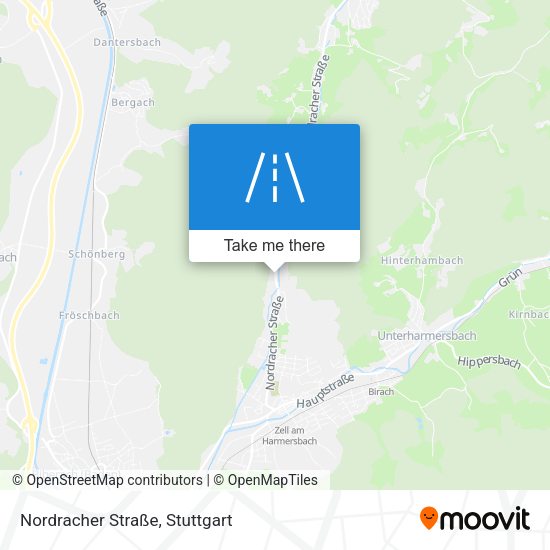 Nordracher Straße map