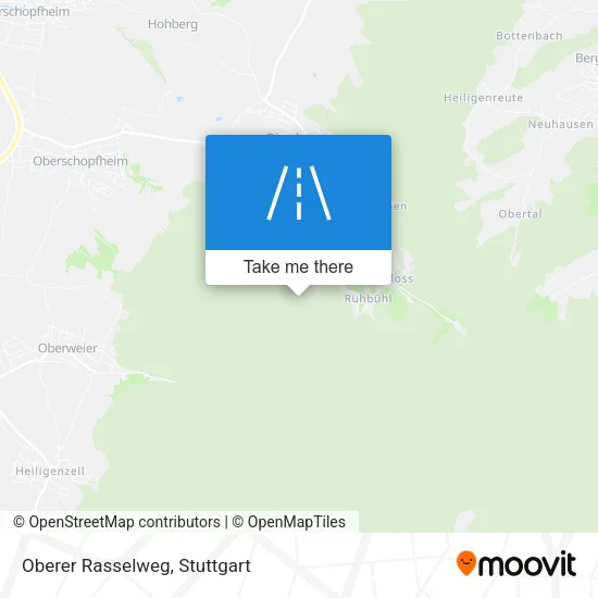 Карта Oberer Rasselweg