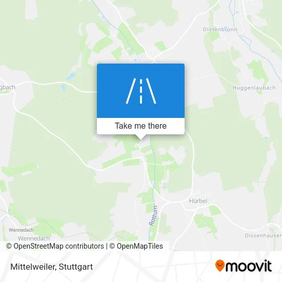 Карта Mittelweiler