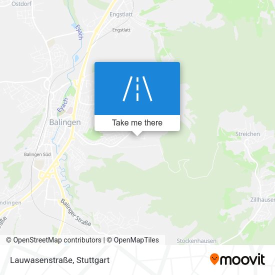 Lauwasenstraße map