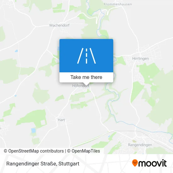 Карта Rangendinger Straße