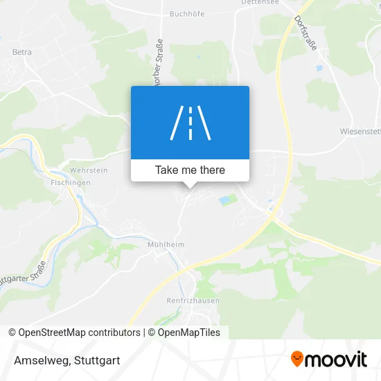 Карта Amselweg