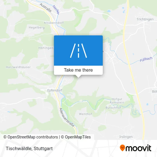 Карта Tischwäldle