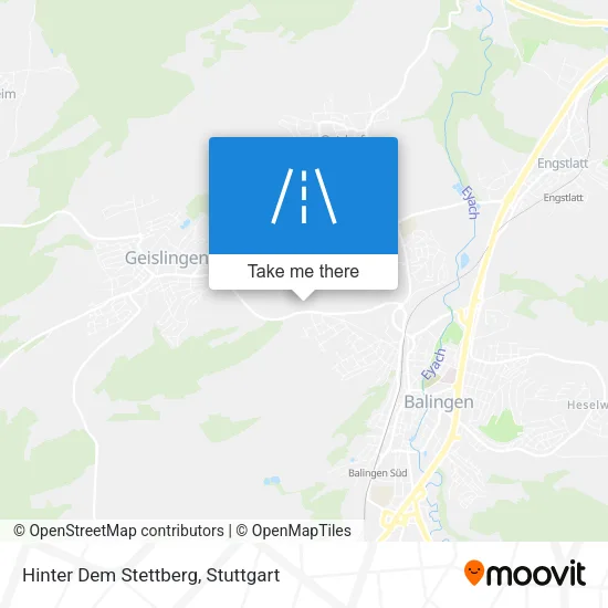 Карта Hinter Dem Stettberg