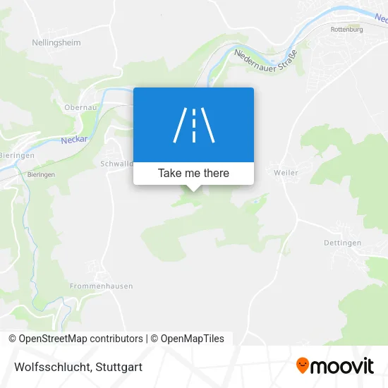 Карта Wolfsschlucht